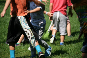 kids running and playing(© 2019 David Shilamn)