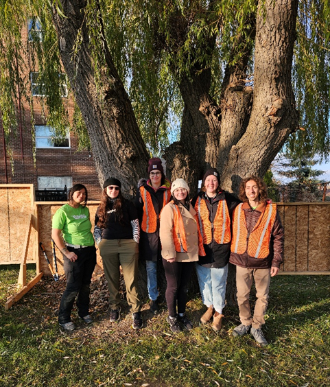 The LEAF team after their most recent TCHC pruning day in November 2025