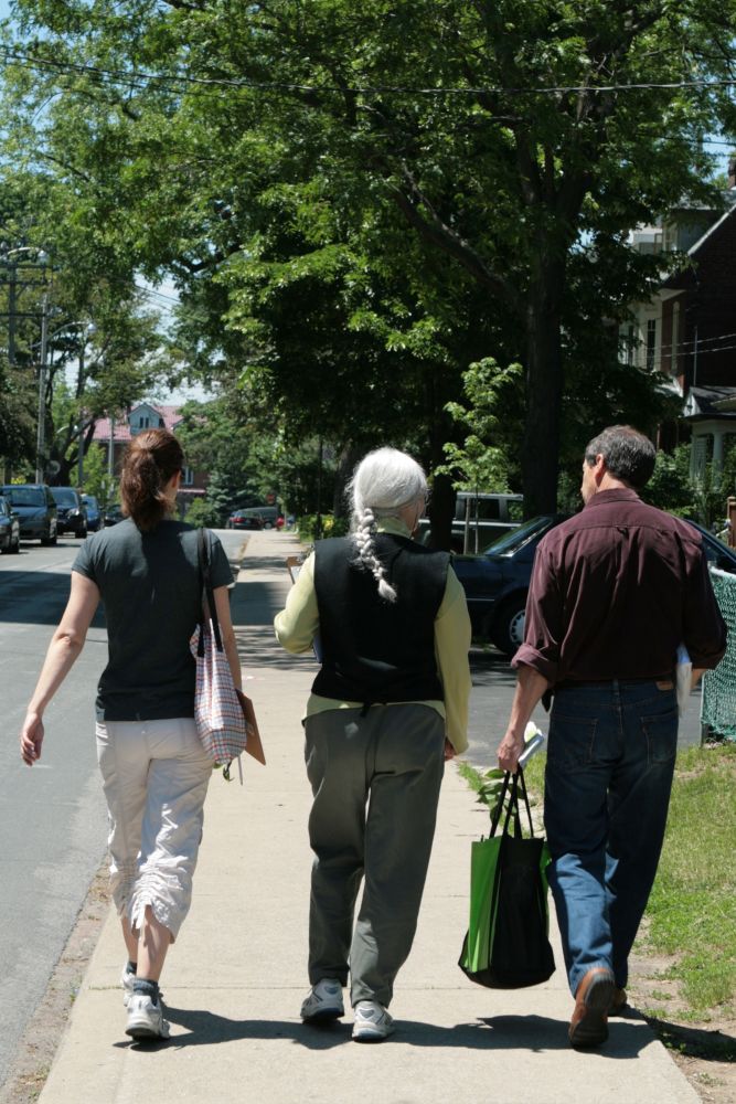 Door-to-door canvassing EAB Ambassadors