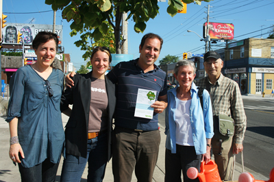 Councillor Matlow and the Bayview Buckets Crew