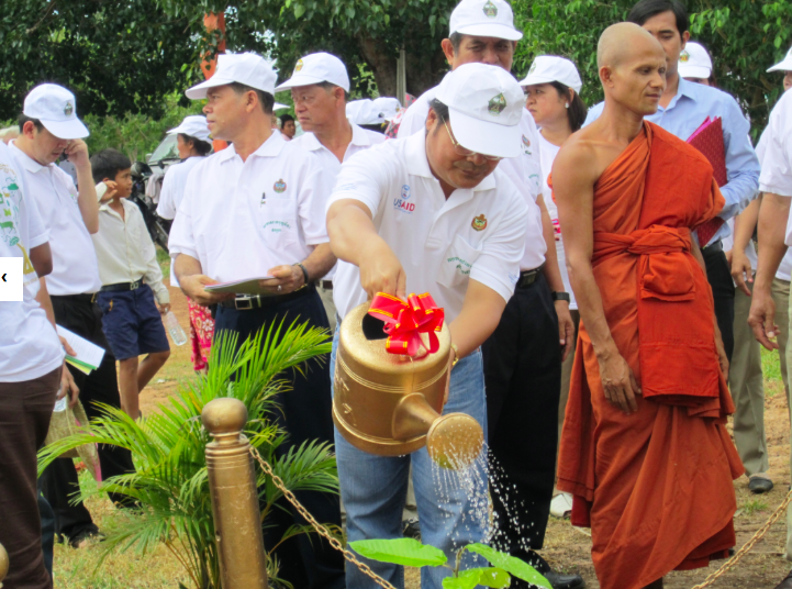 Tree planting in Cambodia