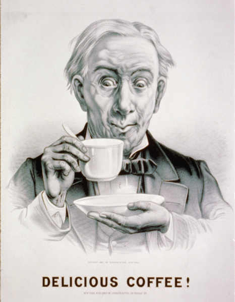 1881 Currier Ives Coffee