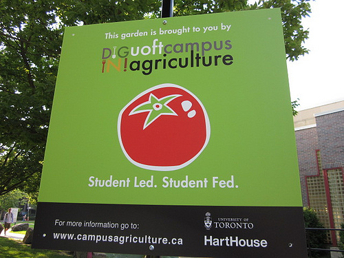 © 2011 UofT Campus Agriculture