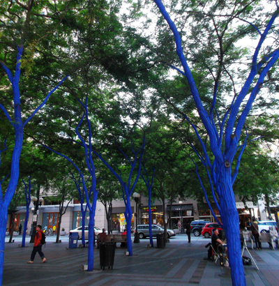 Blue Trees