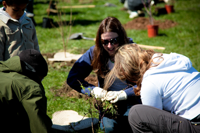 Earth Day Planting