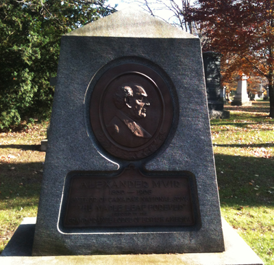 Alexander Muir Tombstone