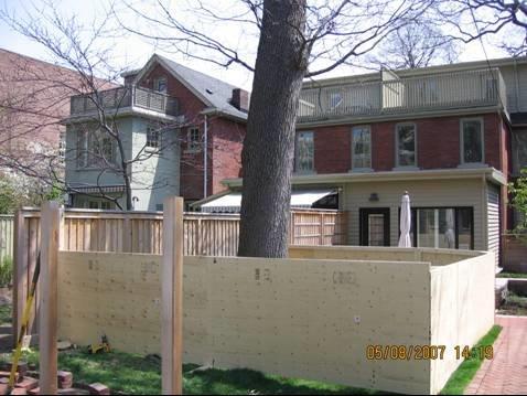 Tree Protection - Plywood Boarding