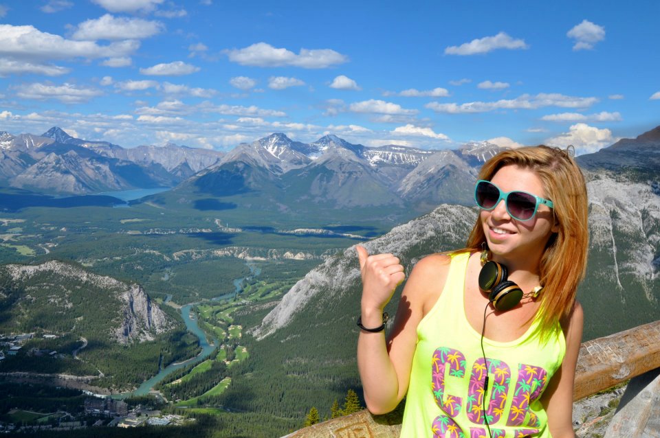 Top of Sulphur Mountain, Banff, AB